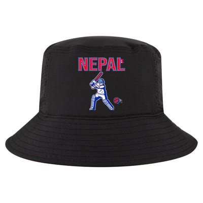 Nepal Cricket 2024 Nepal Flag Cricket Cool Comfort Performance Bucket Hat