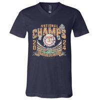 National Champs 2024 Baseball Vintage V-Neck T-Shirt