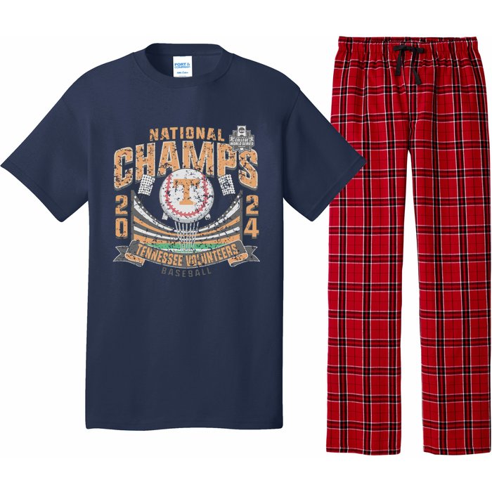 National Champs 2024 Baseball Vintage Pajama Set