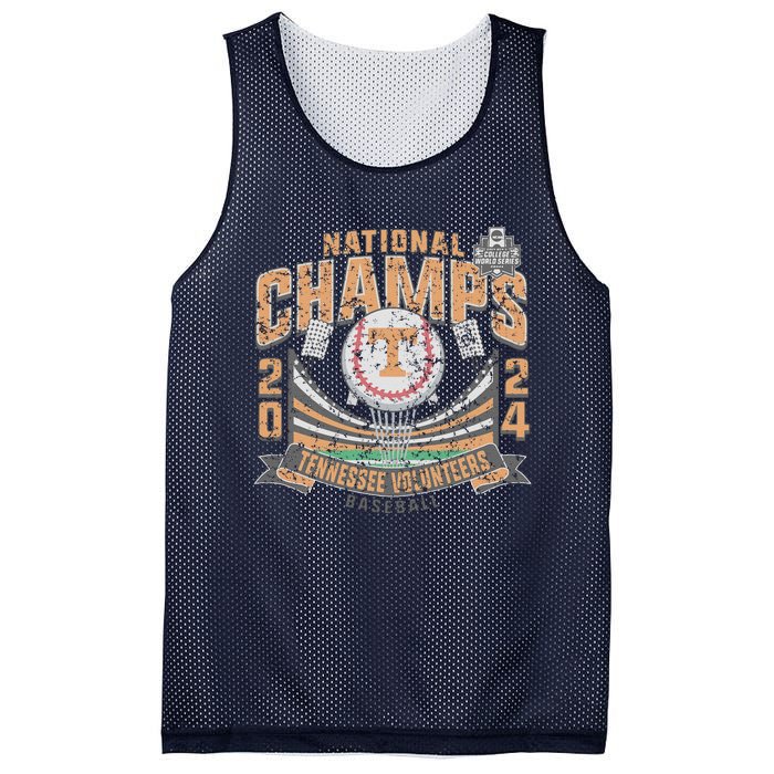 National Champs 2024 Baseball Vintage Mesh Reversible Basketball Jersey Tank