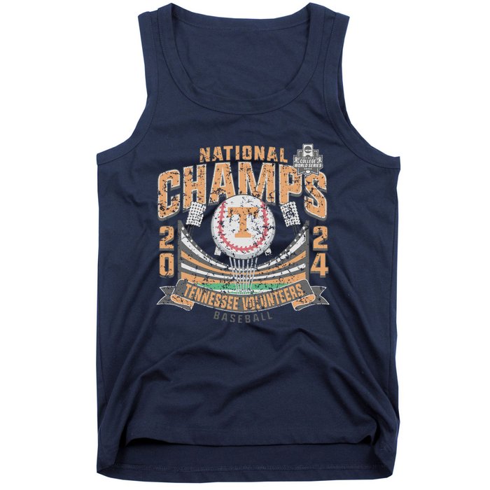 National Champs 2024 Baseball Vintage Tank Top