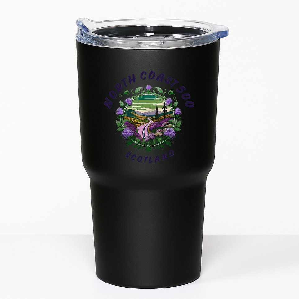 North Coast 500 Scotland Driving Inspired Scottish Nc500 Tumbler