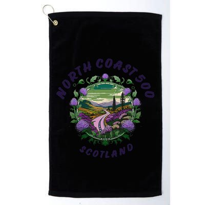 North Coast 500 Scotland Driving Inspired Scottish Nc500 Golf Towel