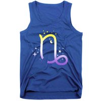 Nonbinary Capricorn Astrology Zodiac Sign Lgbtq Nb Enby Gift Tank Top