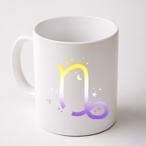 Nonbinary Capricorn Astrology Zodiac Sign Lgbtq Nb Enby Gift Coffee Mug