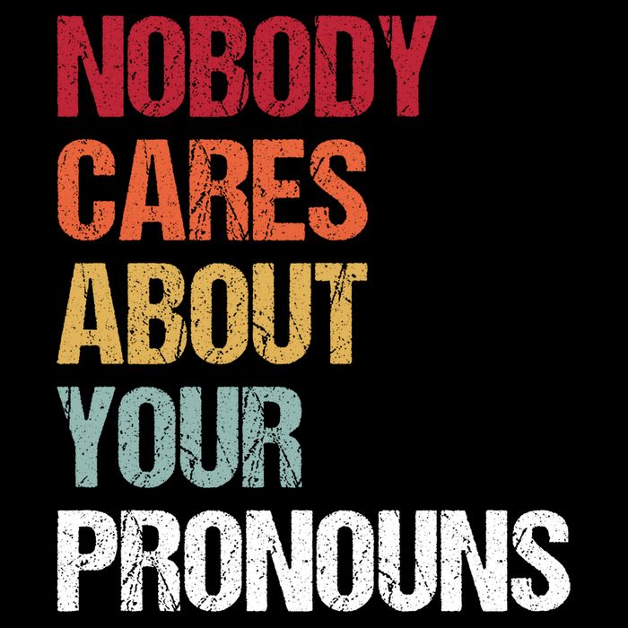 Nobody Cares About Your Pronouns Cooling Performance Crew T-Shirt