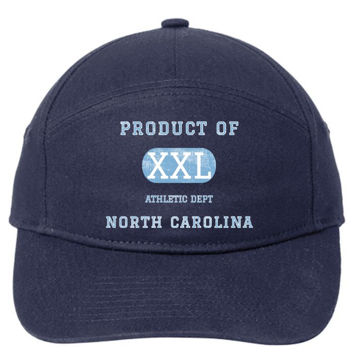 North Carolina Athletic Dept 7-Panel Snapback Hat