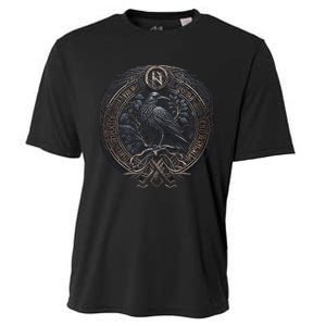 Norse Culture And Norsemen OdinS Raven Northman Valhalla Norse Mythology Cooling Performance Crew T-Shirt