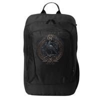 Norse Culture And Norsemen OdinS Raven Northman Valhalla Norse Mythology City Backpack