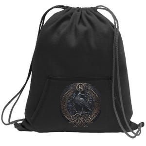 Norse Culture And Norsemen OdinS Raven Northman Valhalla Norse Mythology Sweatshirt Cinch Pack Bag