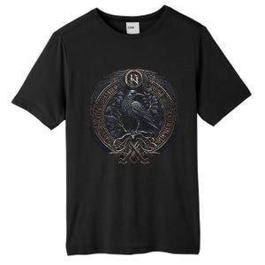 Norse Culture And Norsemen OdinS Raven Northman Valhalla Norse Mythology Tall Fusion ChromaSoft Performance T-Shirt