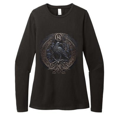 Norse Culture And Norsemen OdinS Raven Northman Valhalla Norse Mythology Womens CVC Long Sleeve Shirt