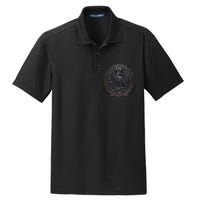 Norse Culture And Norsemen OdinS Raven Northman Valhalla Norse Mythology Dry Zone Grid Polo