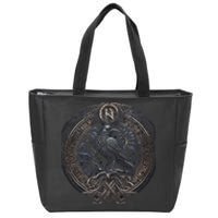 Norse Culture And Norsemen OdinS Raven Northman Valhalla Norse Mythology Zip Tote Bag