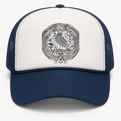 Norse Culture And Norsemen OdinS Raven Northman Valhalla Norse Mythology Trucker Hat