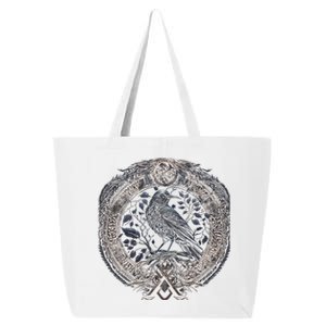 Norse Culture And Norsemen OdinS Raven Northman Valhalla Norse Mythology 25L Jumbo Tote