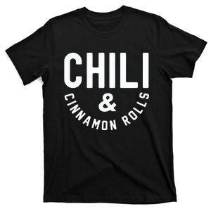 Nebraska Chili And Cinnamon Rolls State Food Souvenir Gift T-Shirt