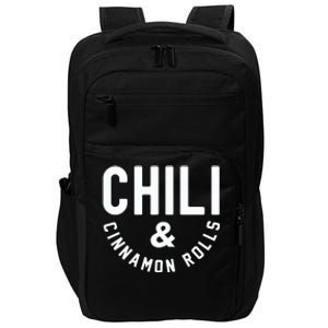 Nebraska Chili And Cinnamon Rolls State Food Souvenir Gift Impact Tech Backpack