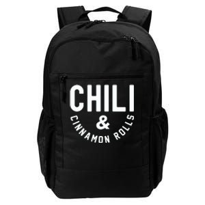 Nebraska Chili And Cinnamon Rolls State Food Souvenir Gift Daily Commute Backpack