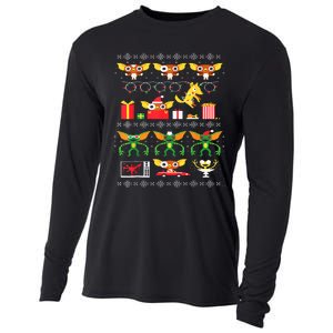 No Cookies After Midnight Happy New Year Funny Xmas Cooling Performance Long Sleeve Crew