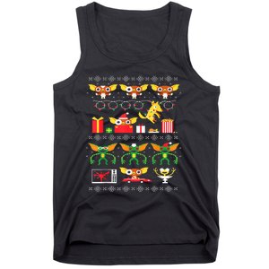 No Cookies After Midnight Happy New Year Funny Xmas Tank Top