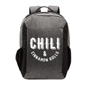 Nebraska Chili And Cinnamon Rolls State Food Souvenir Gift Vector Backpack