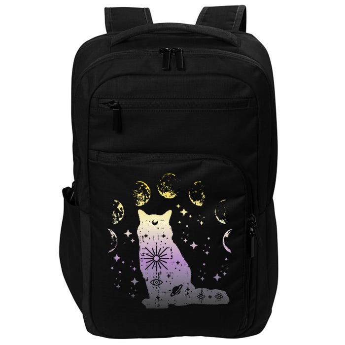 Nonbinary Cat Astronomy Non Binary Enby Lgbt  Impact Tech Backpack