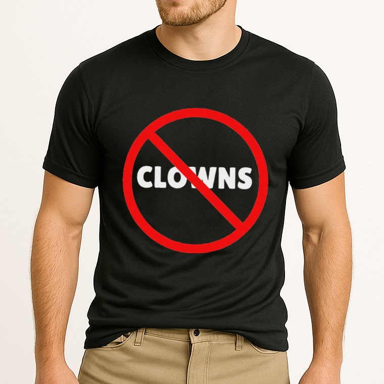 No Clowns Allowed Performance Shirt