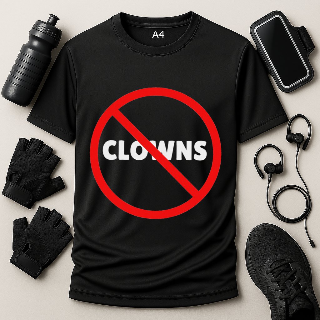 No Clowns Allowed Performance Shirt