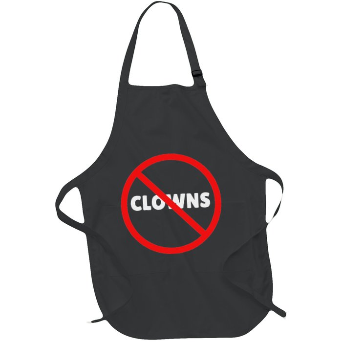 No Clowns Allowed Apron
