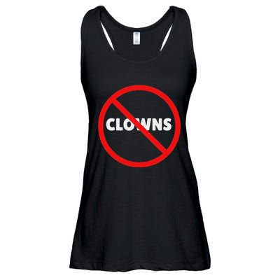 No Clowns Allowed Ladies Essential Flowy Tank