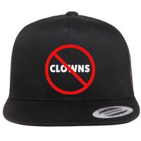 No Clowns Allowed Flat Bill Trucker Hat