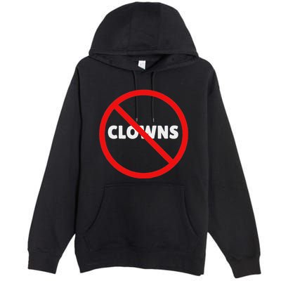 No Clowns Allowed Premium Pullover Hoodie