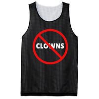 No Clowns Allowed Mesh Reversible Basketball Jersey Tank