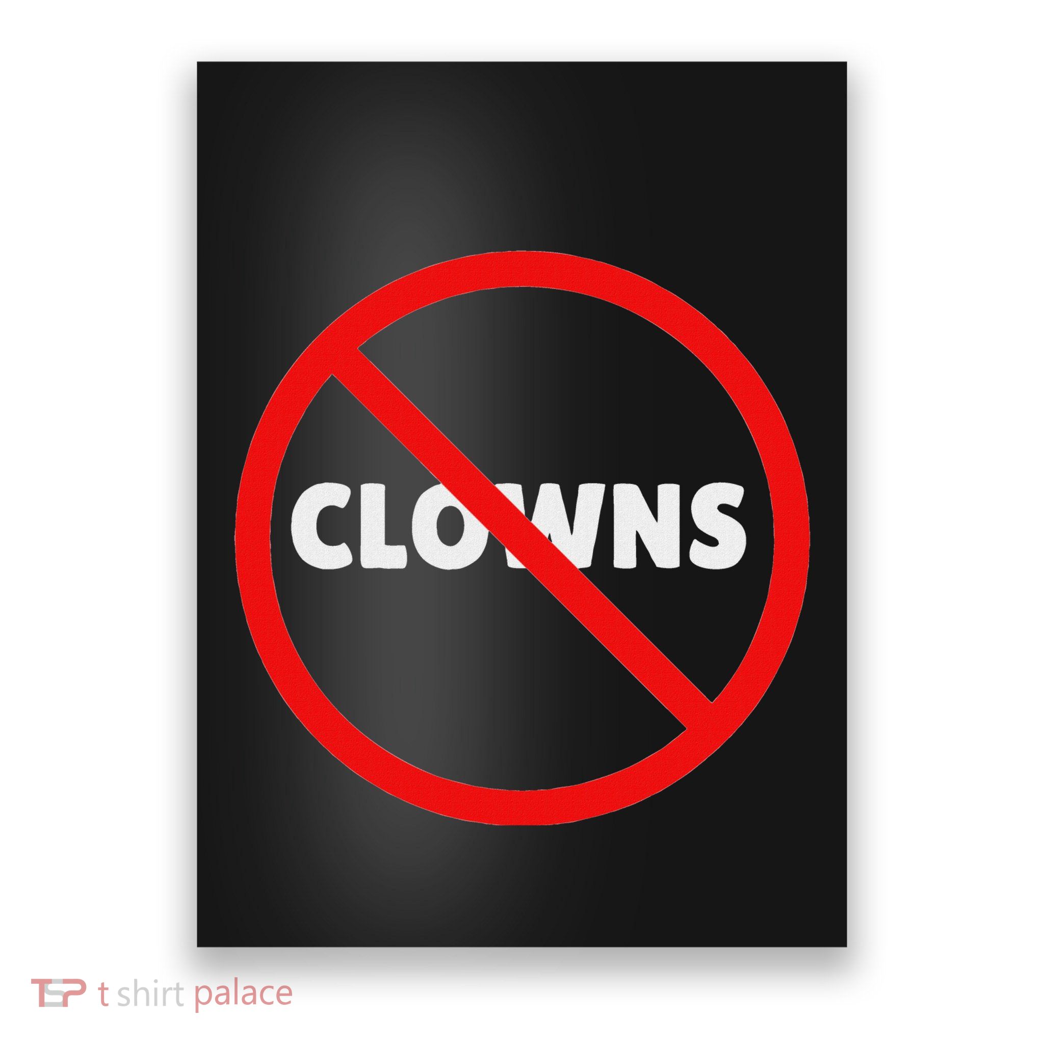 No Clowns Allowed Poster