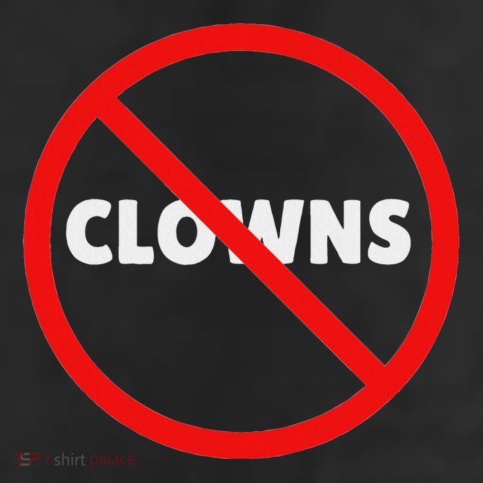 No Clowns Allowed 25L Jumbo Tote