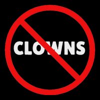 No Clowns Allowed Kids T-Shirt