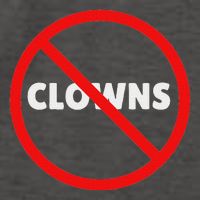 No Clowns Allowed Vector Backpack