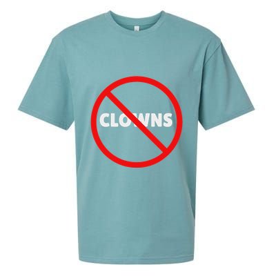 No Clowns Allowed Sueded Cloud Jersey T-Shirt