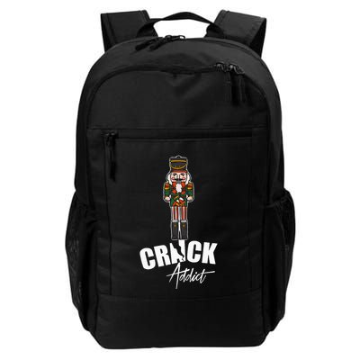 Nutcracker Crack Addict Funny Christmas Dirty Joke Gag Gift Backpack