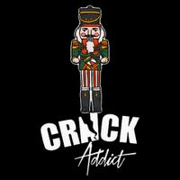 Nutcracker Crack Addict Funny Christmas Dirty Joke Gag Gift Kids T-Shirt