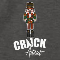 Nutcracker Crack Addict Funny Christmas Dirty Joke Gag Gift Vector Backpack