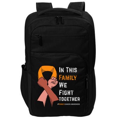 Ney Cancer Awareness In This Family We Fight Together Cool Gift Impact Tech Backpack