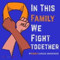 Ney Cancer Awareness In This Family We Fight Together Cool Gift Tall T-Shirt