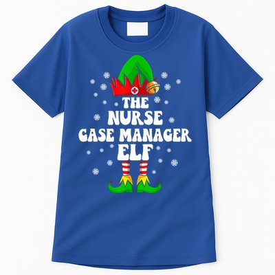 Nurse Case Ager Elf Nursing Christmas Costume Gift Tall T-Shirt