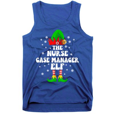 Nurse Case Ager Elf Nursing Christmas Costume Gift Tank Top