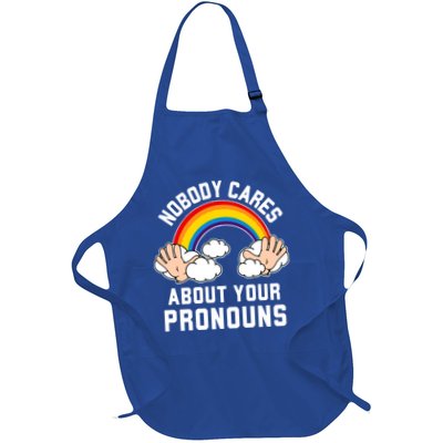 Nobody Cares About Your Pronouns Apron