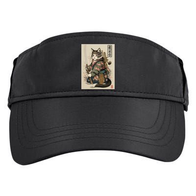 Ninja Cat Anime Style Samurai Cat Adult Drive Performance Visor