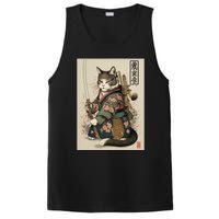 Ninja Cat Anime Style Samurai Cat PosiCharge Competitor Tank