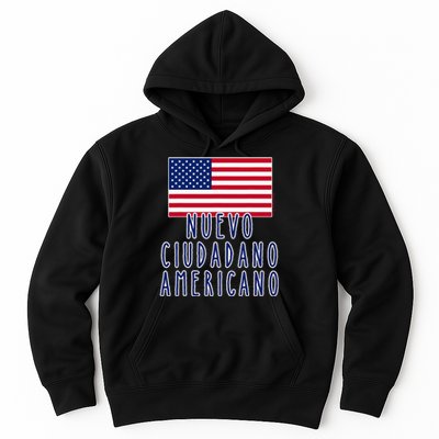 Nuevo Ciudadano Americano Espanol Hoodie